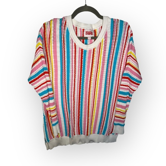 SOLID AND STRIPED Max Striped Sweater - Picture 4 of 10